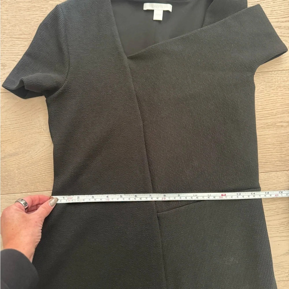 Hugo Boss Eveska Cold Shoulder Sheath Dress black size small - Picture 8 of 13